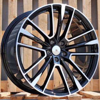 R21x9 5X114.3 ET 35 67.1 H1005 (FB0469J) Black Polished (MB) For MASER (K7) (FORGED Maserati (Rear+Front)