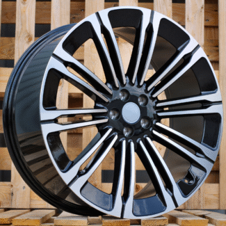 R19x8.5 5X120 ET 45 72.6 B1808 Black Polished (MB) For LAND (Z1)