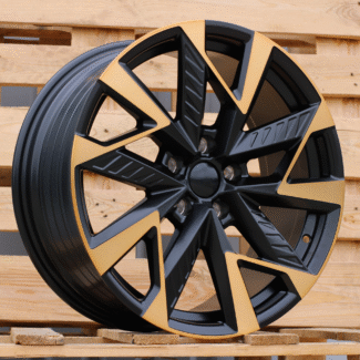 R18x8 5X112 ET 40 57.1 YF0443 Black Polished Half Matt Cooper (MBHMC) For CUPRA (P1) (HYBRID FORGED)