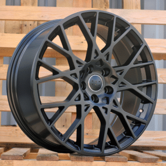R18x8 5X112 ET 40 66.5 3S1293 (8384) Black Half Matt (BLHM) For AUD (Z6)