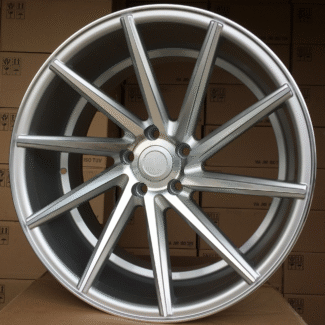 R17x8 5X112 ET 40 66.5 B1059 Polished Silver (MS) For RACIN (P1) (Rigt side) Style Vossen)