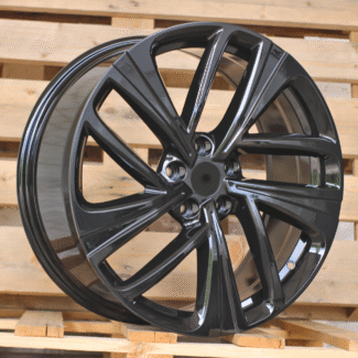 R19x8 5X112 ET 41 57.1 FBX275 Black (BL) For VW (K7) (HYBRID FORGED)