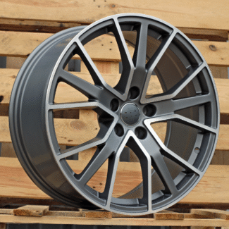 R22x10 5X112 ET 26 66.5 B5131 (FBX133) Grey Polished Half Matt (MGHM) For AUD (Z4) (HYBRID FORGED)