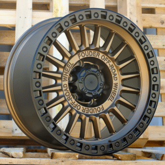 R18x9 6X139.7 ET 0 110.1 JT222 Bronze+Polished Lip (YYPL) For 4X4 (K3)