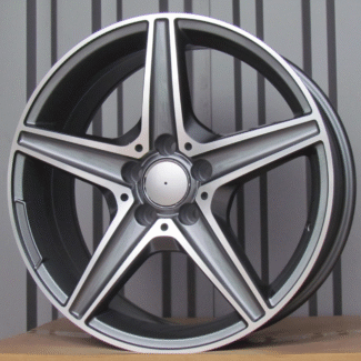 R18x8 5X112 ET 45 66.6 B5052 Grey Polished (MG) For MER (K2+Z2)