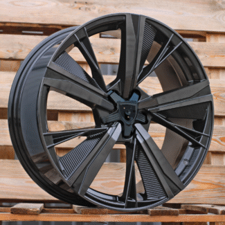 R19x8 5X108 ET 40 65.1 D1918 Black+Tinted Face (BLTF) For PEUG (Z2)