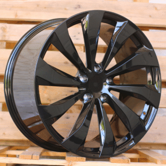 R22x9.5 5X130 ET 55 71.6 FB0545 Black (BL) For PORCH (K7) (FORGED (Rear+Front)