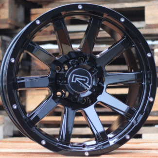 R17x9 5X139.7 ET 0 110.1 A1302 Black (BL) For 4X4 (R)