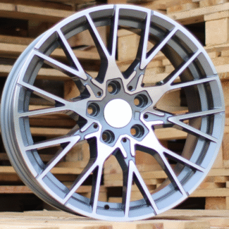 R18x8 5X120 ET 40 72.6 A5479 (BK5441) Grey Polished (MG) For BMW (P)