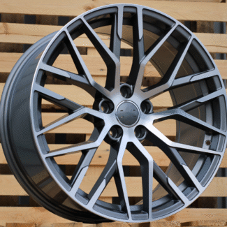 R20x9 5X112 ET 35 66.5 XFE30 (BY1373) Grey Polished (MG) For AUD (P)