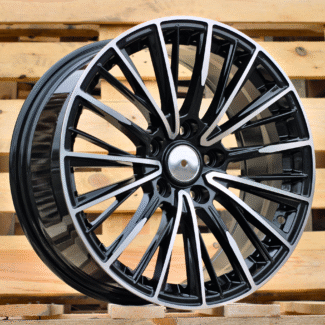 R16x7 4X100 ET 35 67.1 FBX042 Black Polished (MB) For RACIN (K4) (HYBRID FORGED)