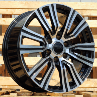 R22x9 5X150 ET 45 110.5 B1754 Black Polished (MB) For 4X4 (K3)