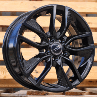 R15x6.5 5X100 ET 40 57.1 B5087 Black (BL) For RACIN (L5)