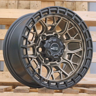 R15x8 6X139.7 ET M10 110.1 A6274 Black Half Matt Dark Bronze (BLHMDBR) For 4X4 (P)