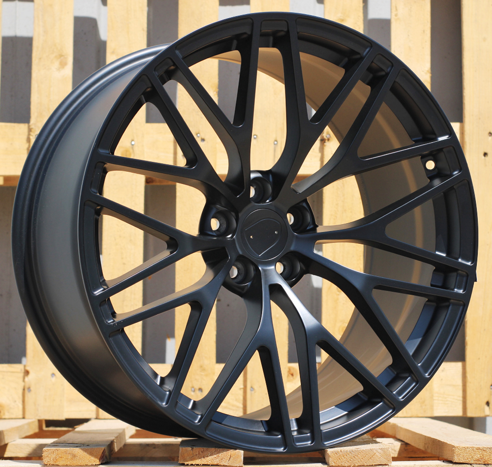 R20x10 5X112 ET 19 66.5 XFRGW5697 Black Matt (BM) For PORCH (K3) (FORGED (Rear+Front)