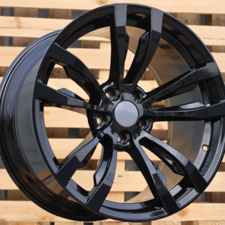 R20x11 5X120 ET 37 74.1 B1057 (IN5184) Black (BL) For BMW (K8) (Rear+Front)