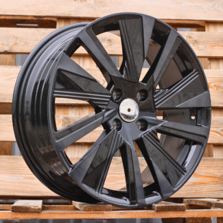 R18x7 4X108 ET 35 65.1 YF1152 Black+Tinted Face (BLTF) For PEUG (K7) (HYBRID FORGED)
