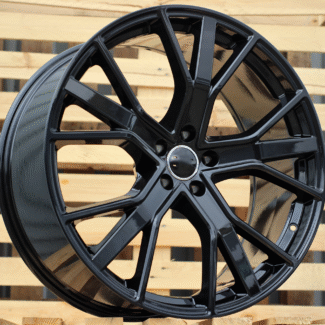R22x9.5 5X112 ET 31 66.5 B5131 (FBX133) Black (BL) For AUD (Z6) (HYBRID FORGED)